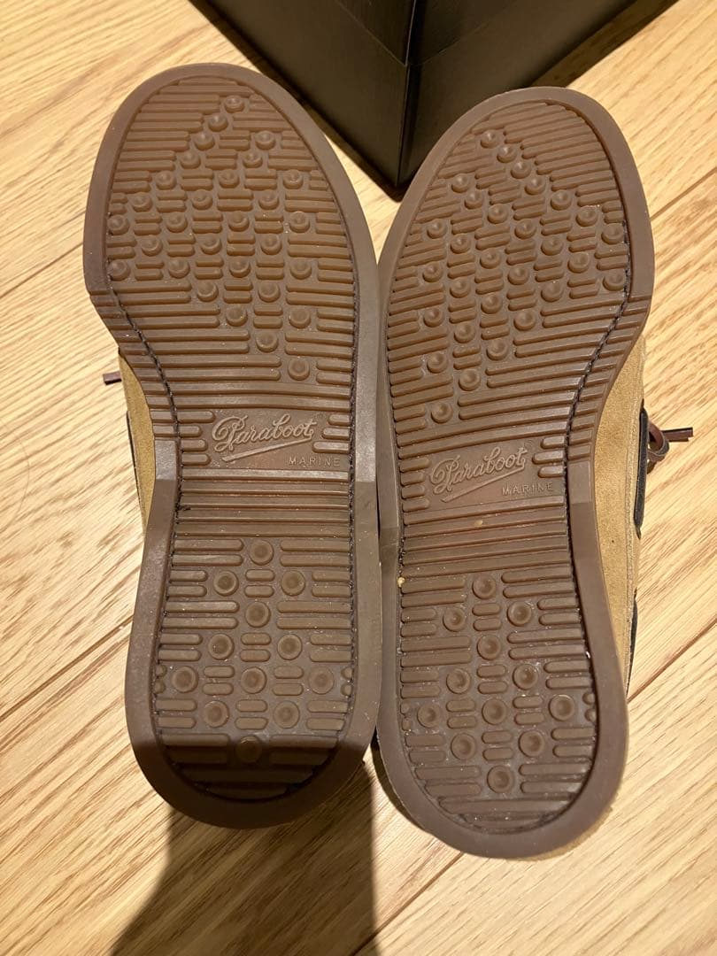 パラブーツ　バース　6/ ベージュ スエード　美品