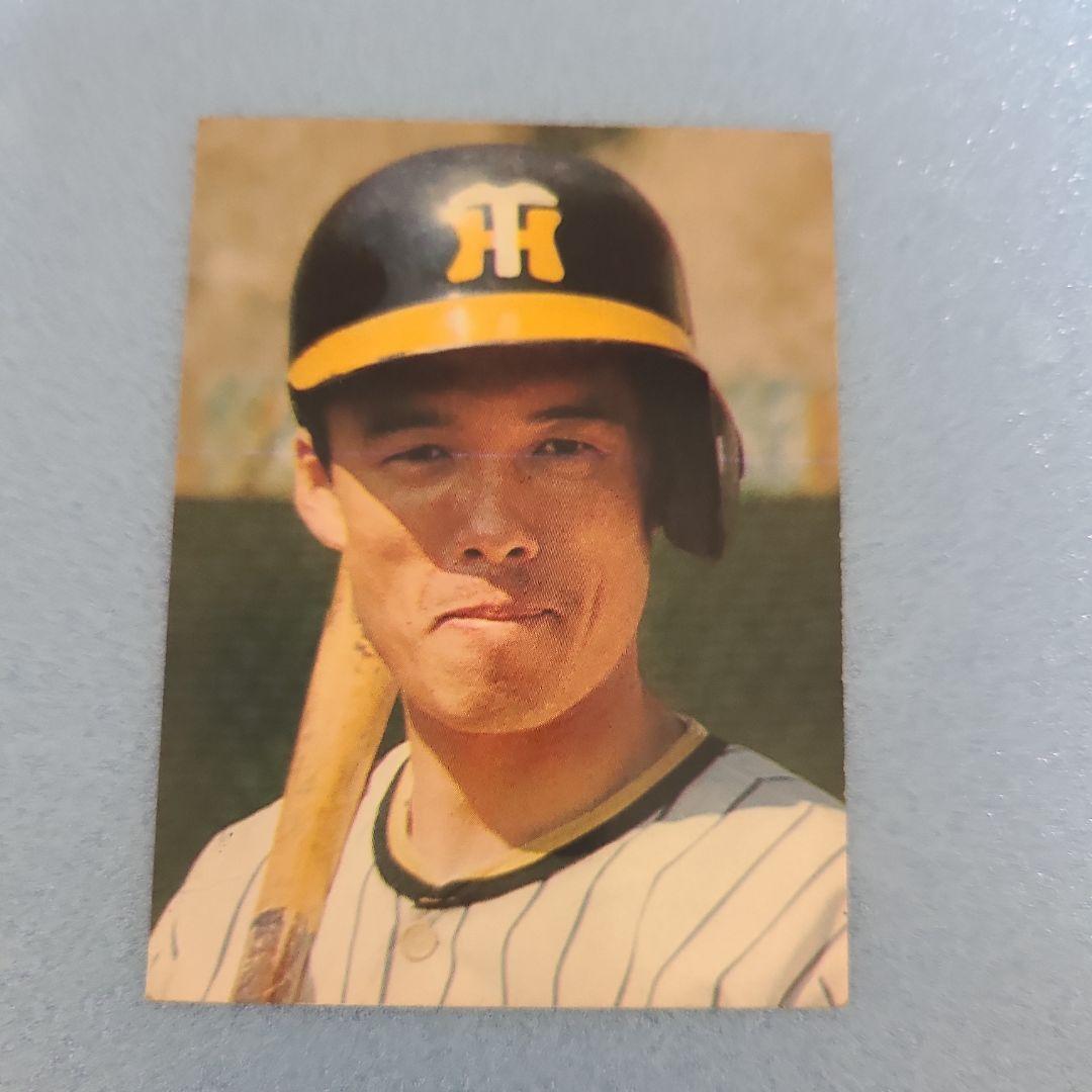 カルビープロ野球チップスカード1979年 中村勝広 阪神タイガース