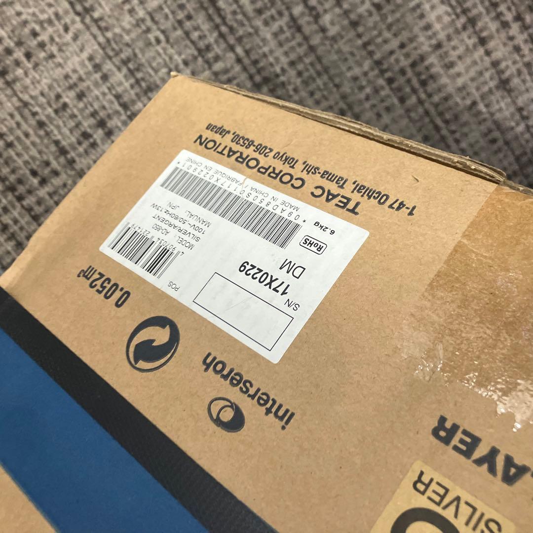 新品 TEAC カセット/CDプレーヤー AD-850-SE