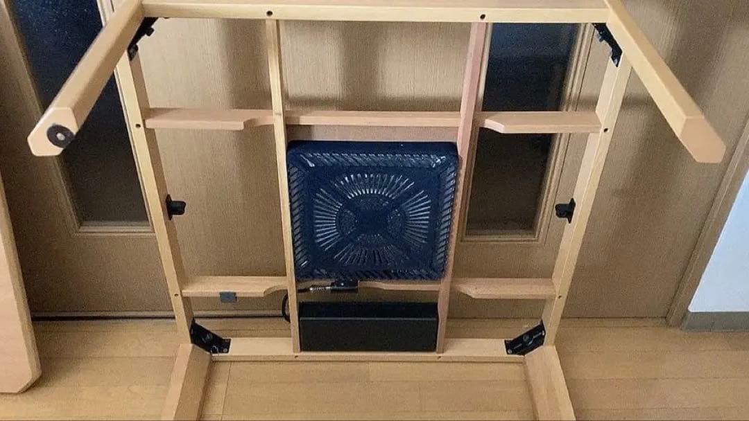 木製角型こたつ ヒーター内蔵 - メルカリ