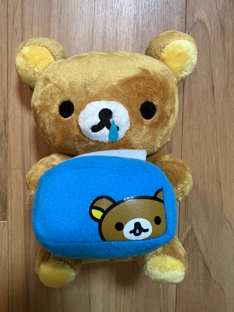 激レア 初期 非売品 リラックマ ぬいぐるみ だらだら冬だより 鼻水