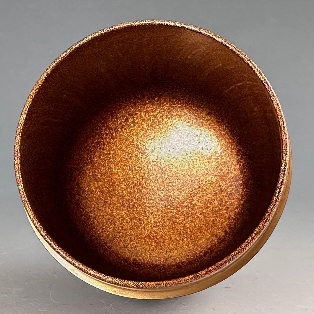 茶道具 岩松蒔絵 大棗 内梨地 山崎敏春 共箱 薄茶器 茶会 棚 豪華 金地