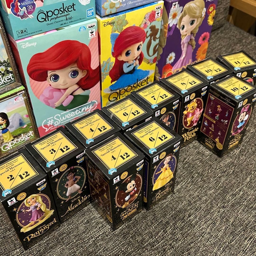 29個　まとめ　ディズニー　ワーコレ　キューポスケットqposket プライズ