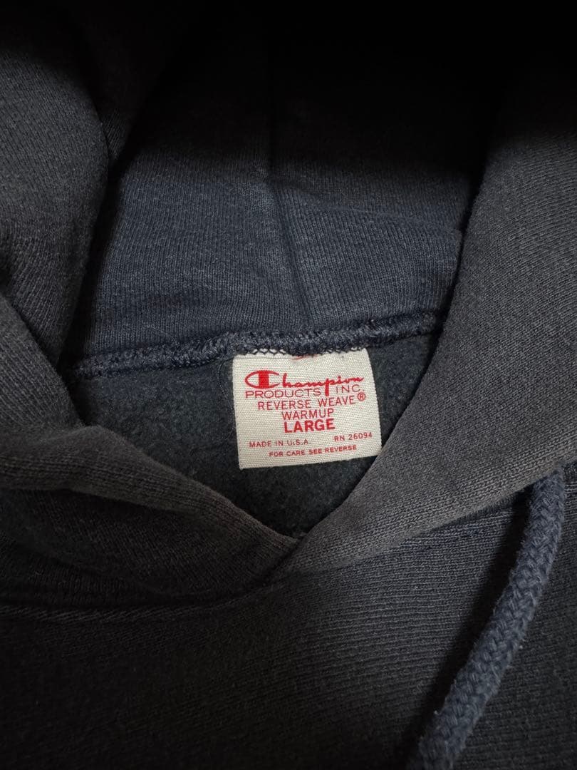 OSHMAN'S 別注 USA製 赤タグ Champion パーカー L