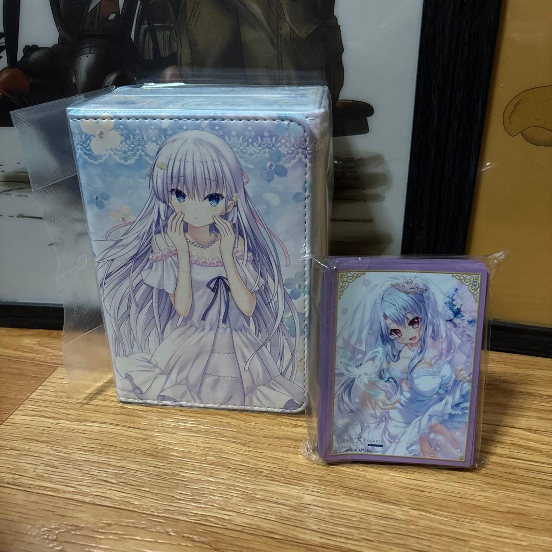 ブロッコリートレカアイテムくじEX A賞 鳴瀬しろは 合皮製デッキケース