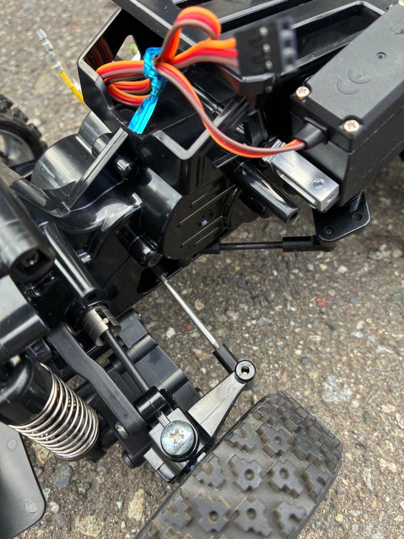 タミヤ GF-01 モーター付 18T ランドクルーザー 40 ボディ付