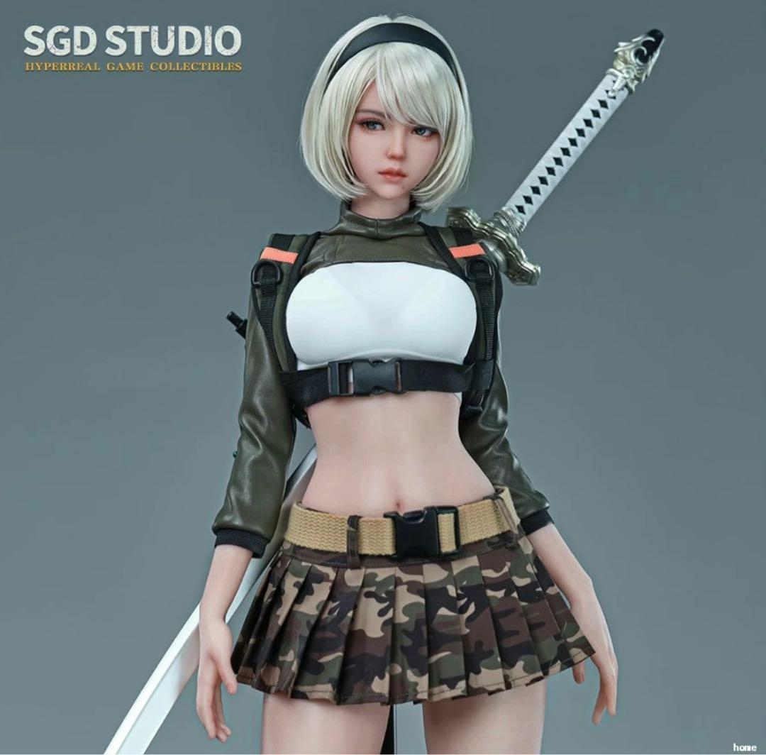 Nier ニーア オートマタ 2B 1／3 スケール 可動フィギュア - メルカリ