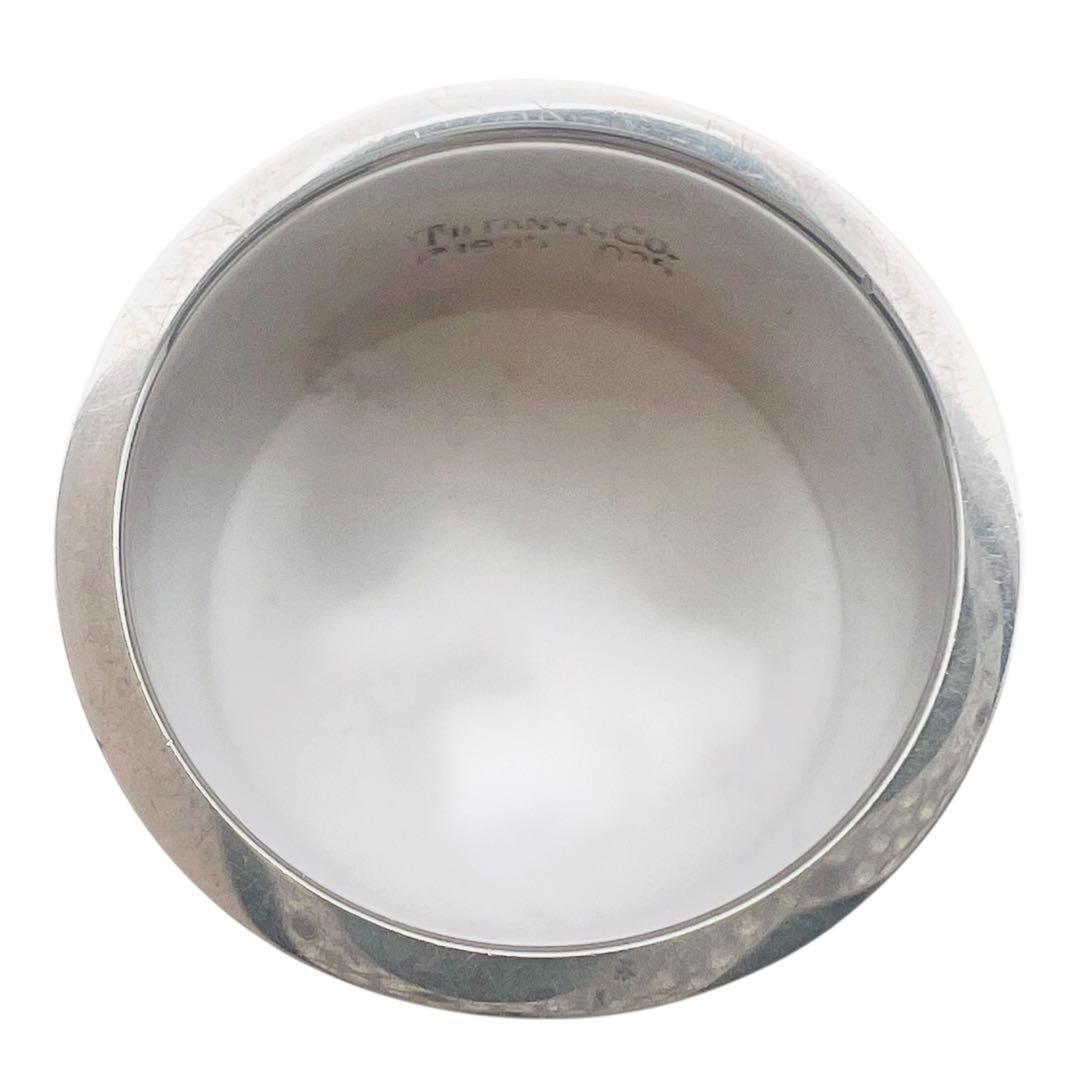 ティファニー　アトラス　20号　12mm ワイドバンド　シルバーリング