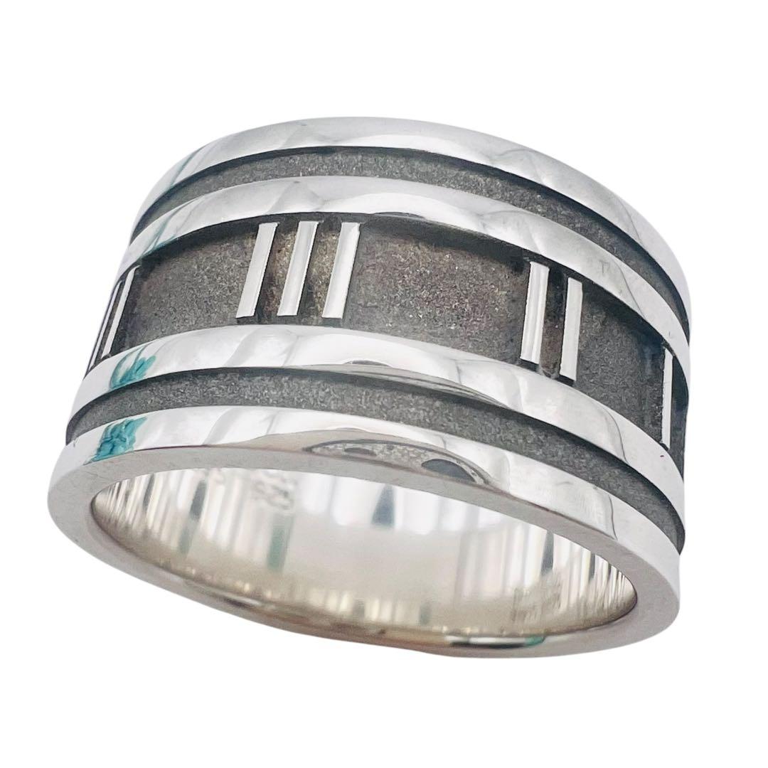 ティファニー　アトラス　20号　12mm ワイドバンド　シルバーリング