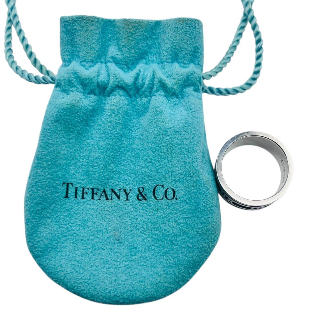 ティファニー　アトラス　20号　12mm ワイドバンド　シルバーリング