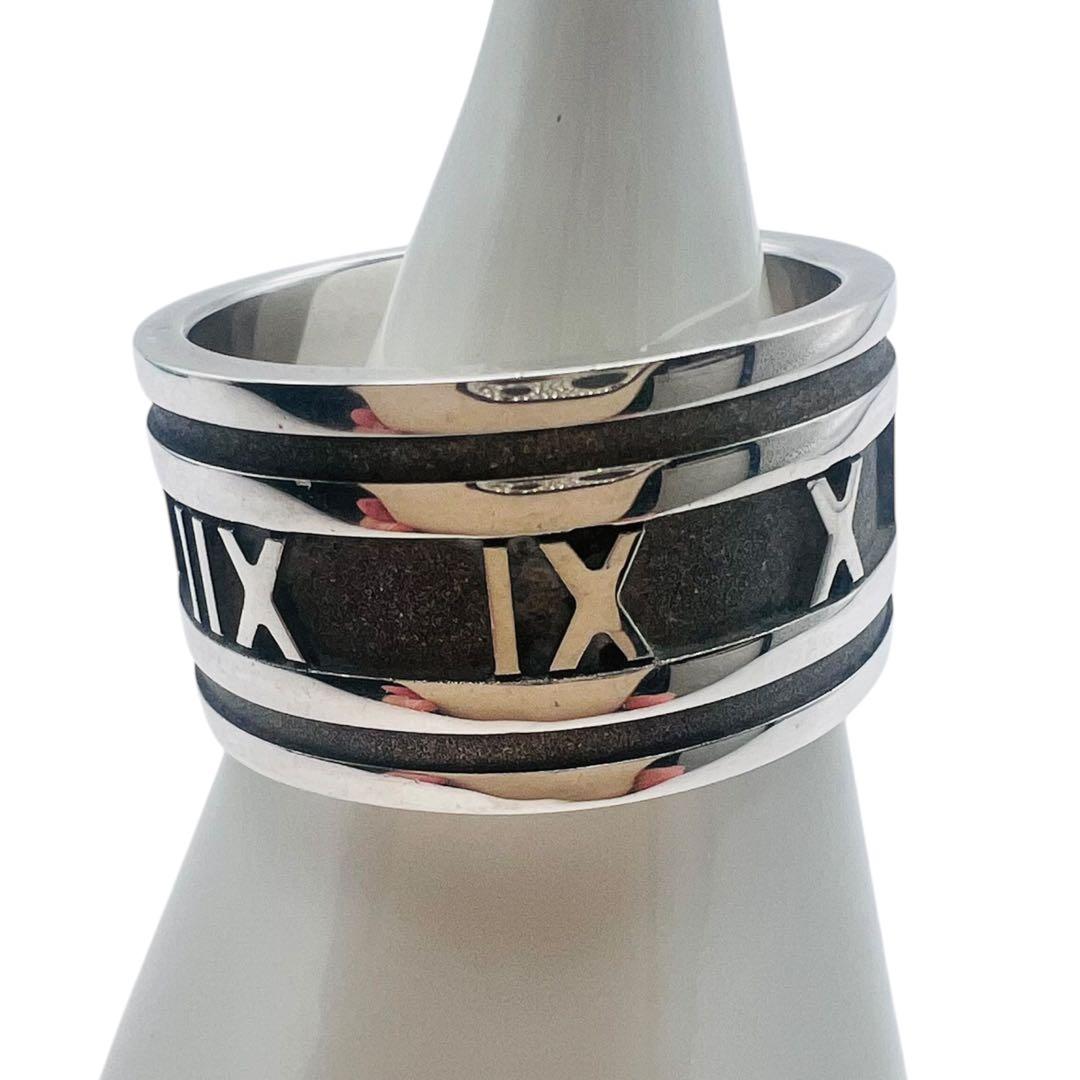 ティファニー　アトラス　20号　12mm ワイドバンド　シルバーリング