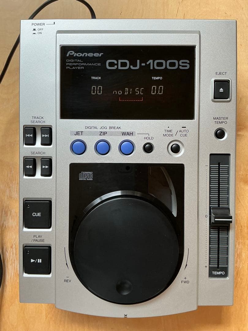 Pioneer CDJ-100S シルバー 動作OK 美品｜Pioneer CDJ-100S シルバー