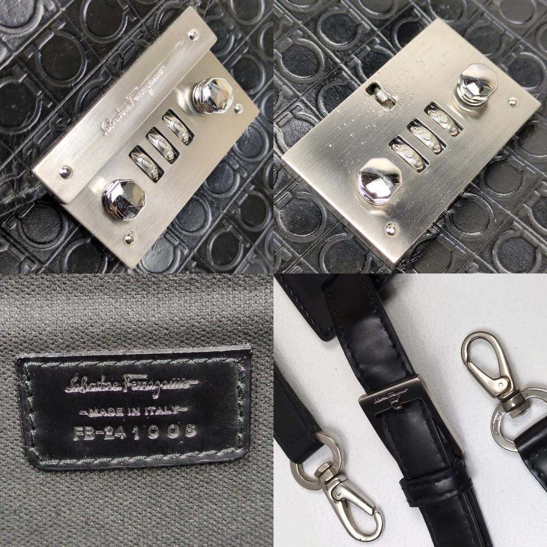 サルヴァトーレフェラガモ ビジネスバッグ ガンチーニ A4 2way ブリーフ