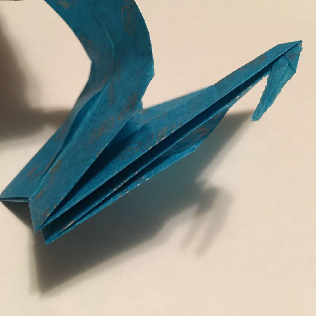 【レア物】2002 FIFA WORLD CUP：決勝戦で使用の折り鶴