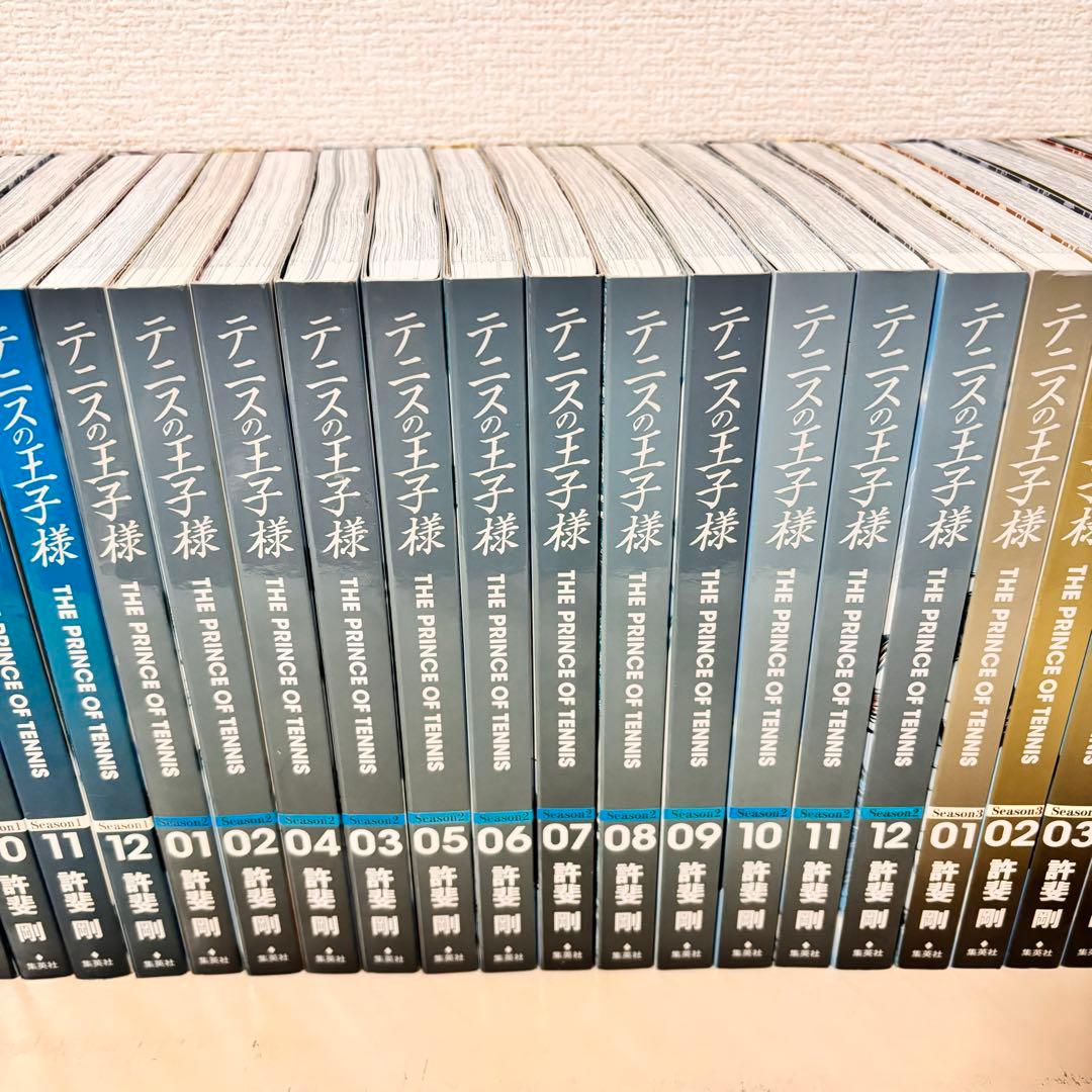 テニスの王子様 完全版 全巻36巻着想ノート初版セットまとめ売り本