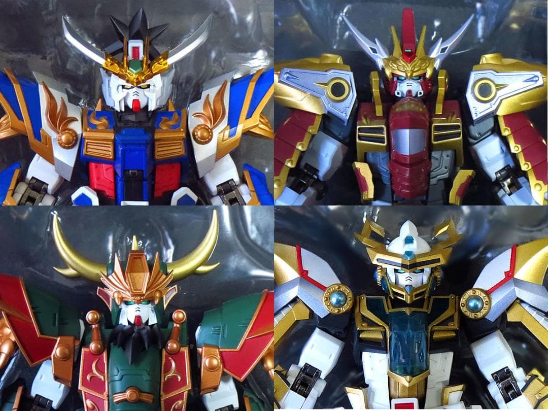 4体セット L ROBOT魂 SD三国伝 （リアルタイプver.）