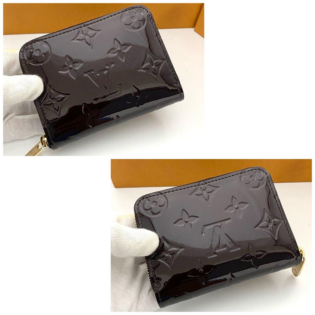 未使用品　ルイヴィトン　ジッピーパース　ヴェルニ　ミニ財布　ケース