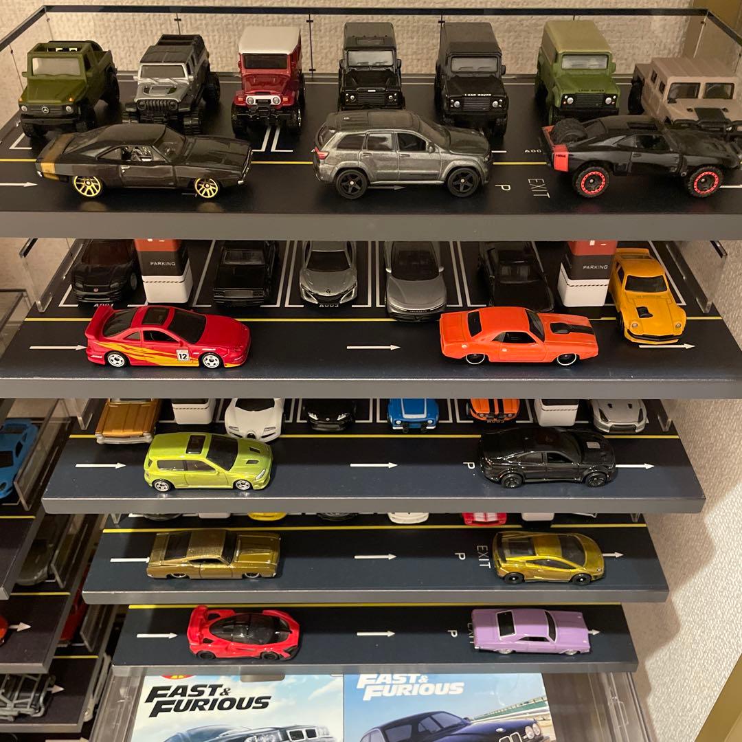 150種フルコンプリートHotWheels ワイスピ ミニカー セット 立駐付き