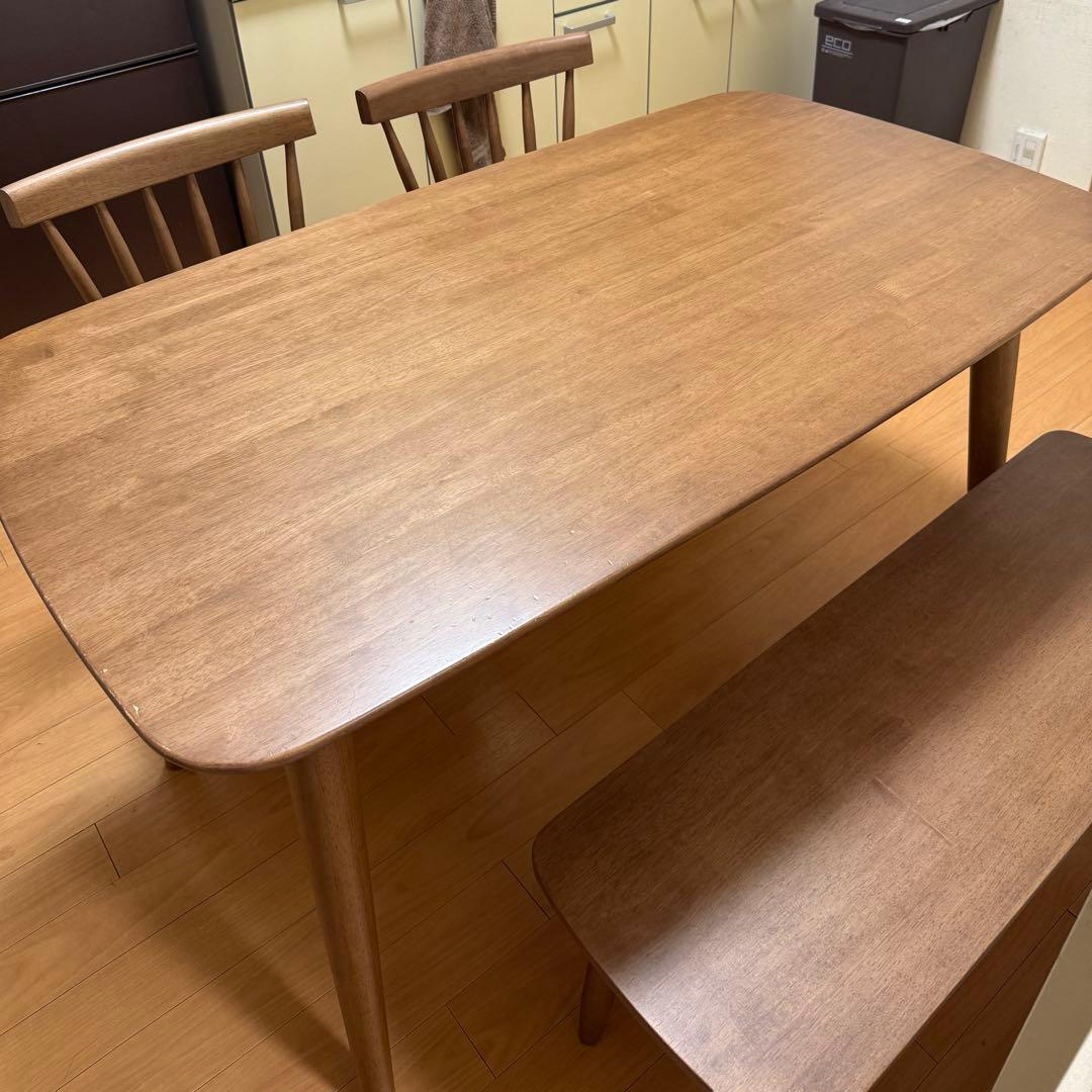 ニトリ ダイニングテーブルセット 4人掛け