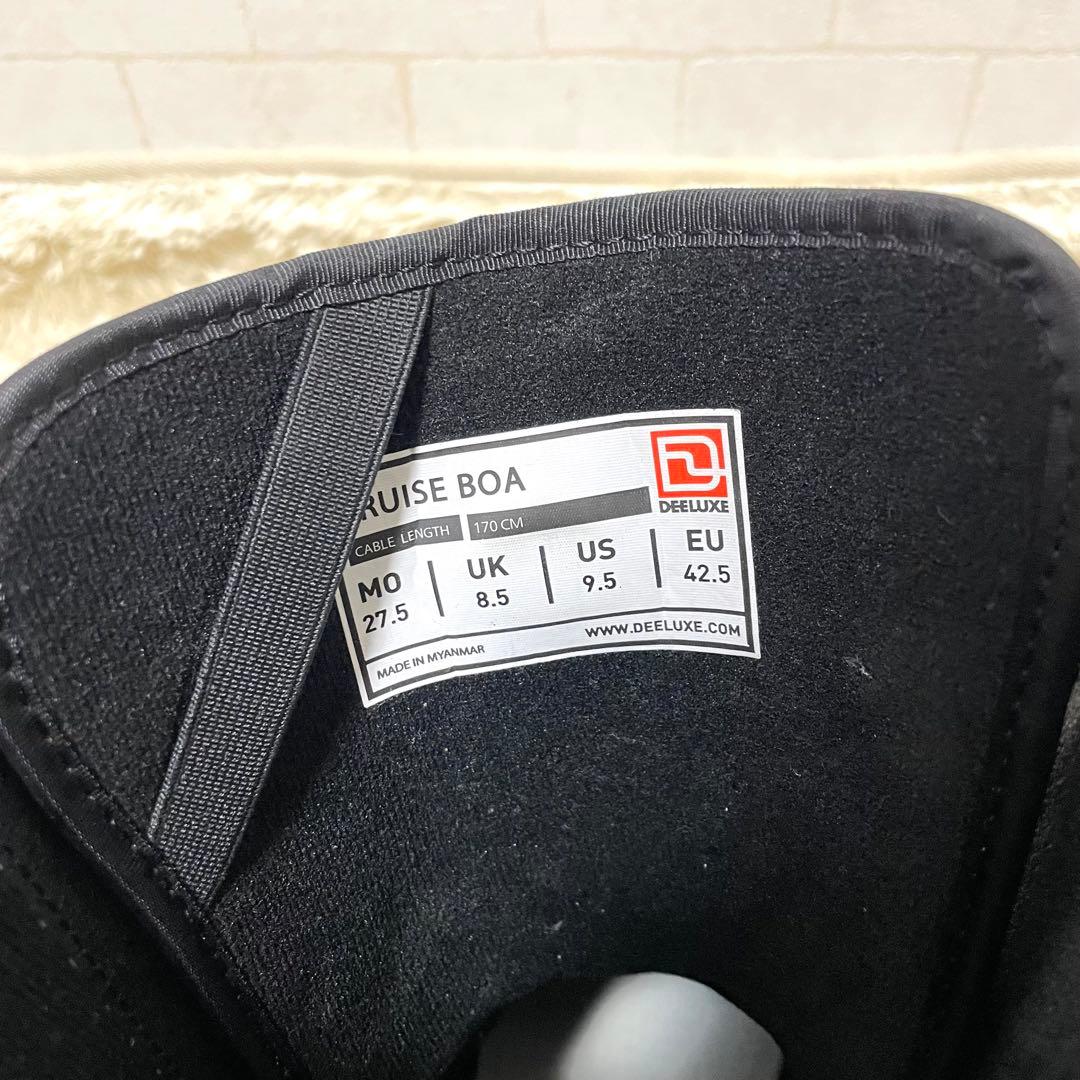 ディーラックス　DEELUXE BOAシステム スノーボードブーツ　27.5cm