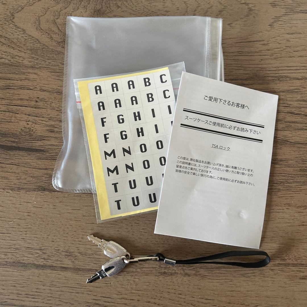 BRIEFING for ANA TH-34F スーツケース スーツケース限定ノベルティ付