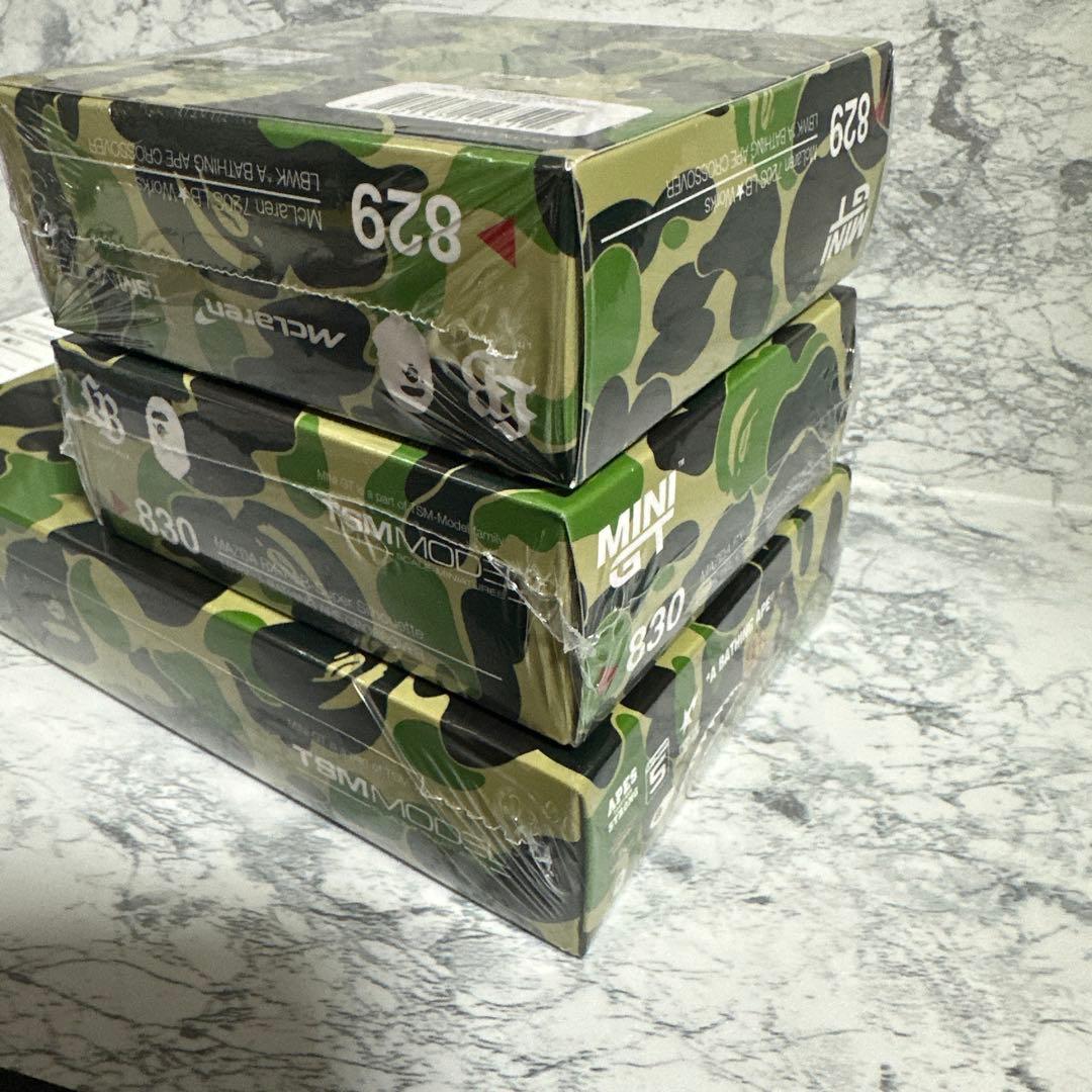 ミニカー MINIGT LBWK x BAPE