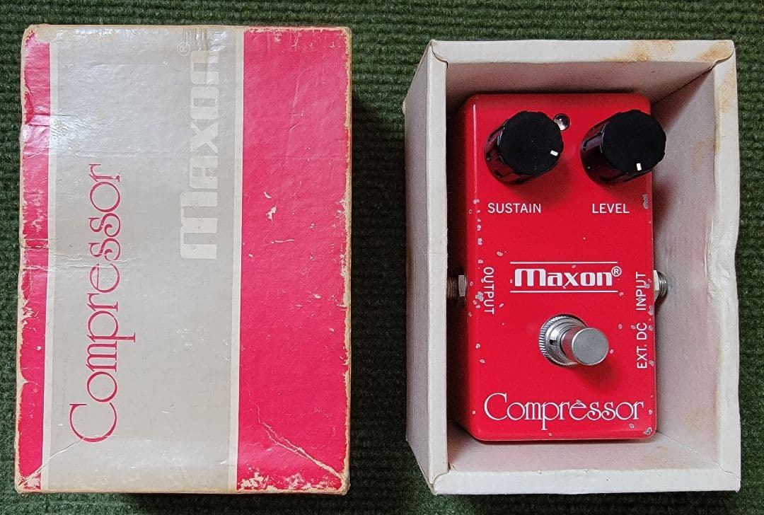 Maxon Compressor　80年　箱あり（通電・動作確認済み） Maxon Compressor 80年 箱あり（通電・動作確認済み） Maxon