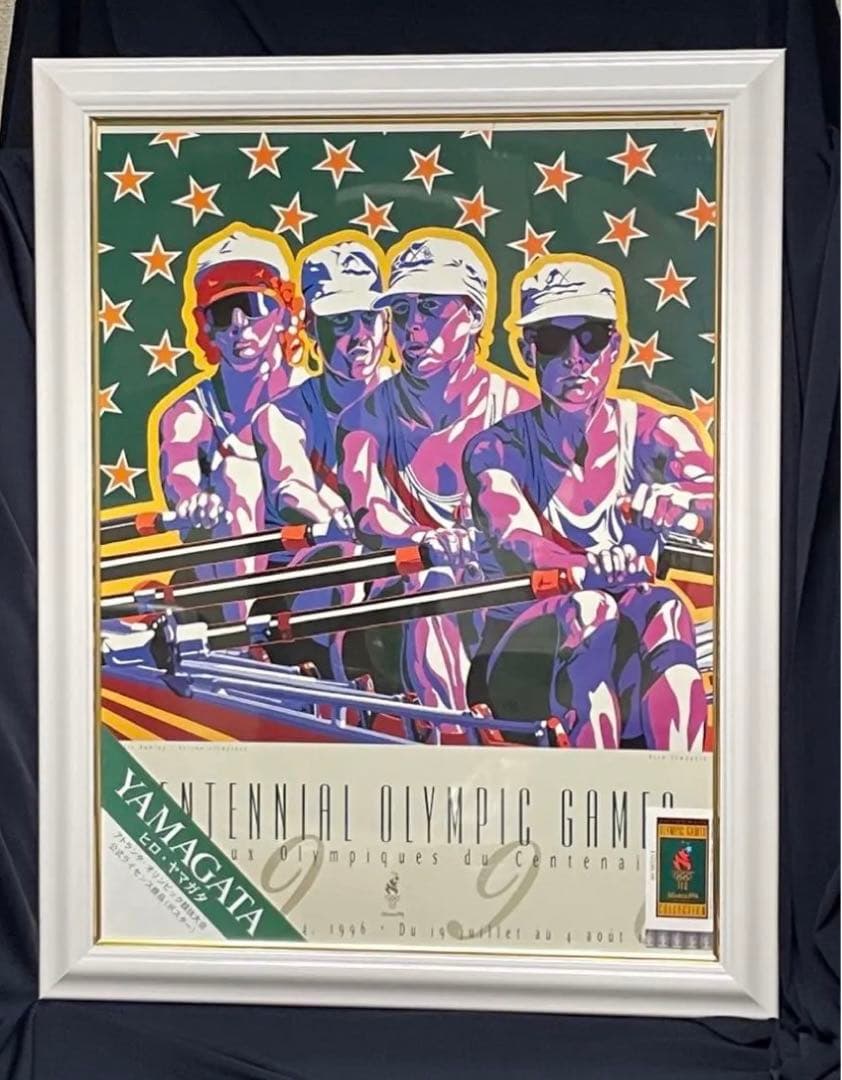 カヌー　ヒロ・ヤマガタ　オリンピック 公式 ポスター