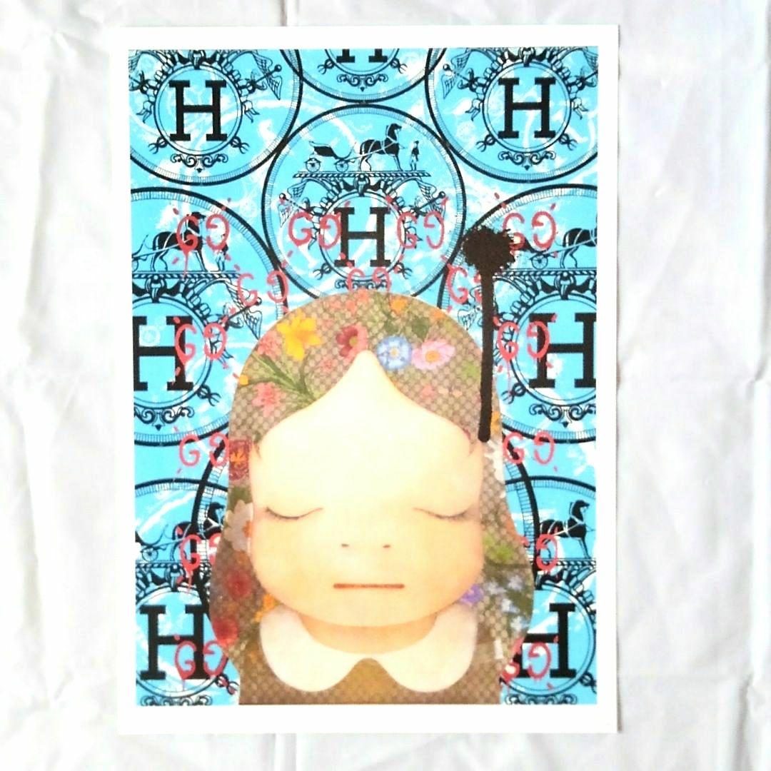 DEATH NYC　奈良美智　アートポスター　極美品／未使用　エディションあり① ⭐️death nyc 世界限定100枚 ⭐️奈良美智