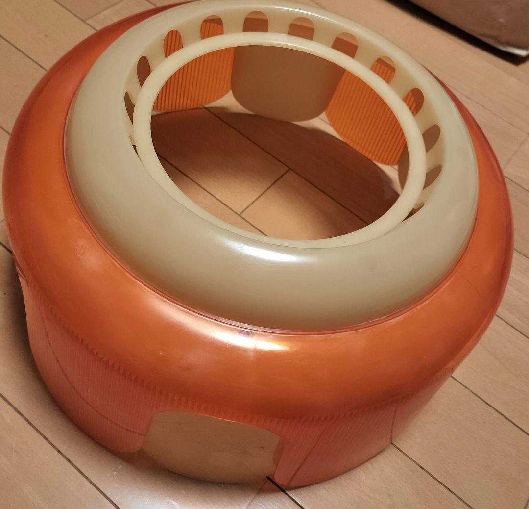 ナショナル製 昭和レトロポップ フリル 蛍光灯 照明 ペンダント ライト