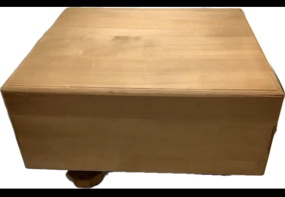 囲碁　碁盤セット　送料込み　足つき　碁石那智黒　フタ付き