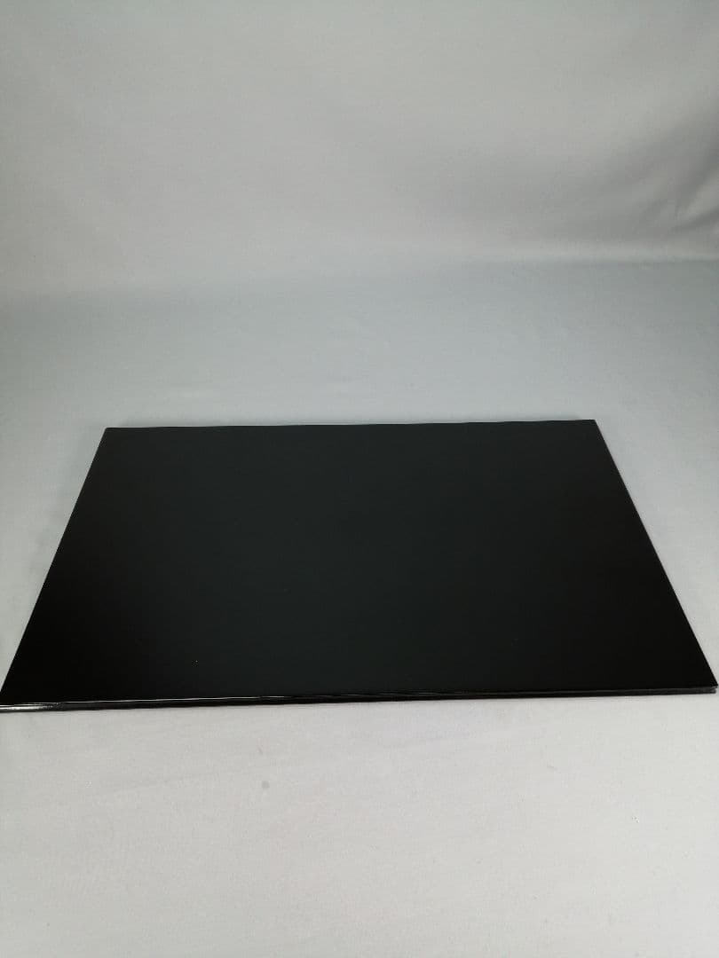 【茶道具】いじ塗黒敷板　三種セット(丸板、蛤端、矢筈)　敷板140