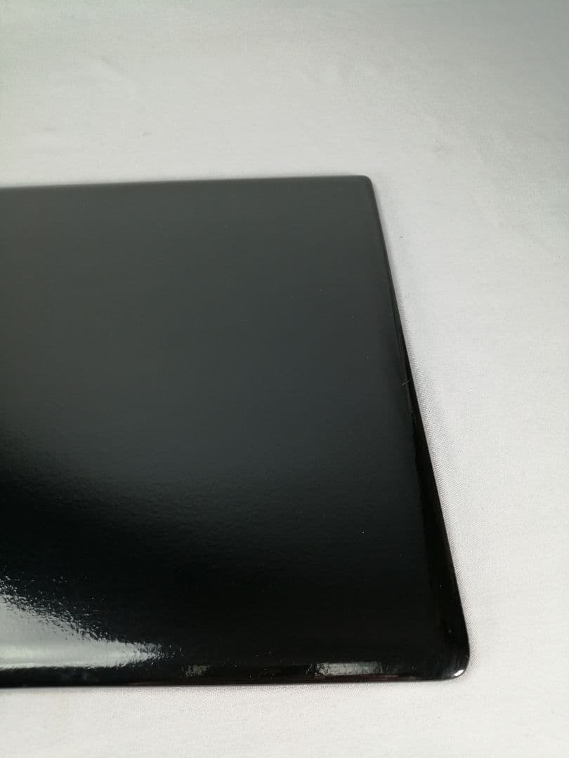 【茶道具】いじ塗黒敷板　三種セット(丸板、蛤端、矢筈)　敷板140