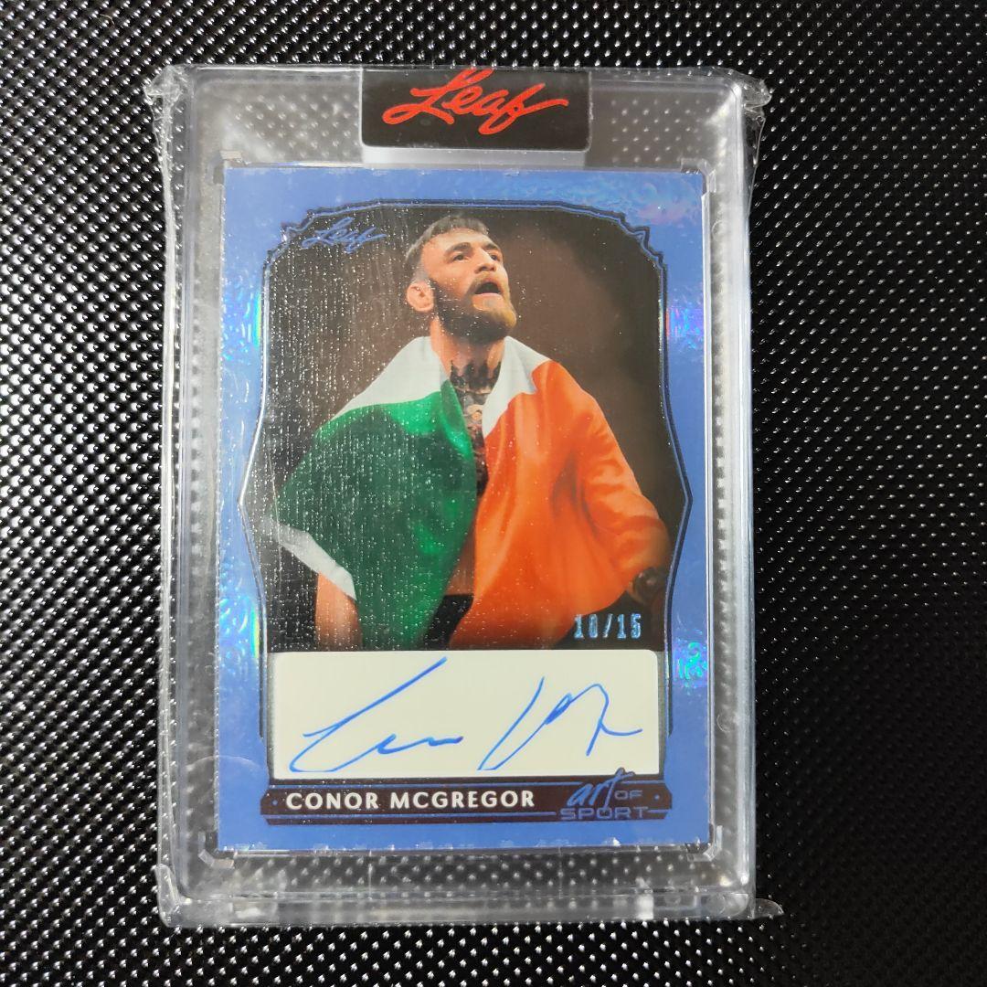 leaf art of sports ufc コナー・マクレガー　サインカード Topps UFC コナーマクレガー 直筆サイン入りカード leaf art of sports