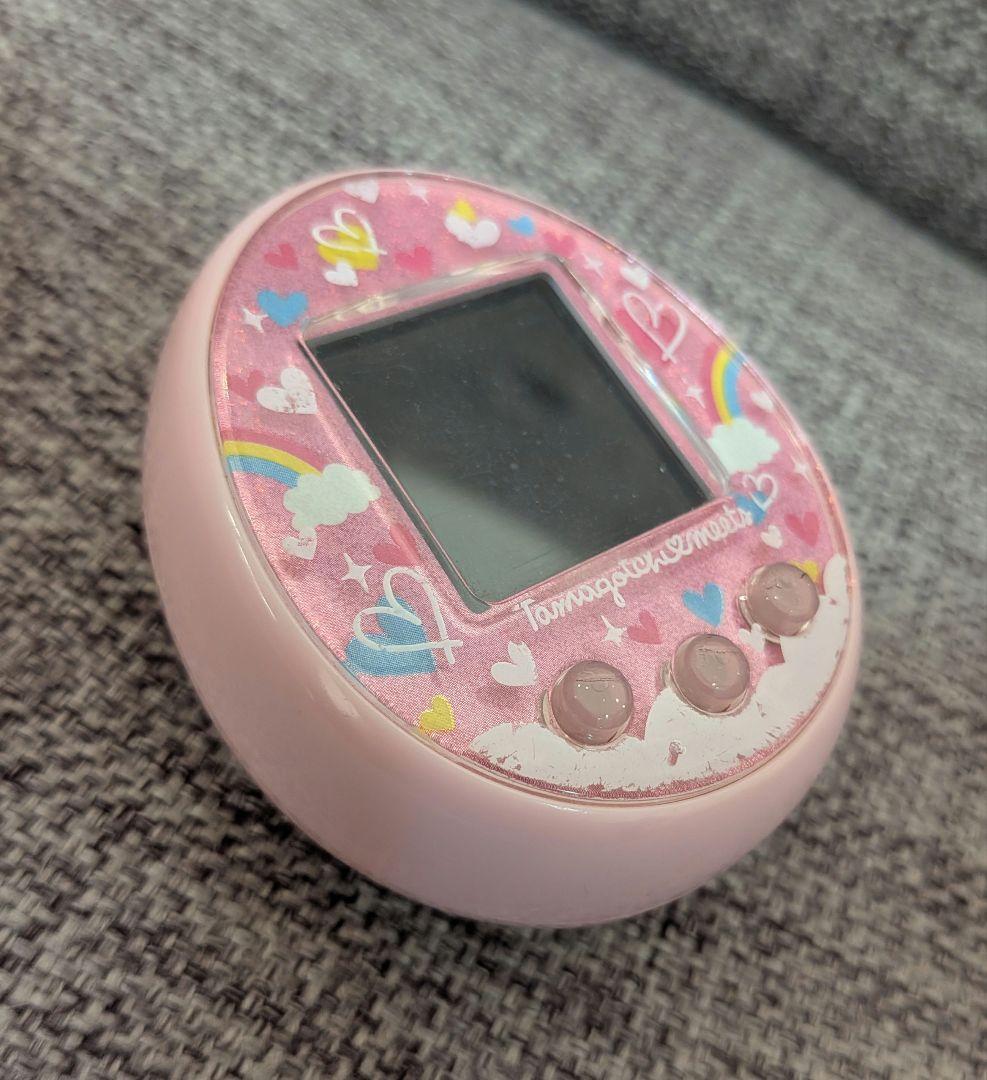 起動確認済み　たまごっちみーつ　メルヘンみーつ　たまごっち　ピンク
