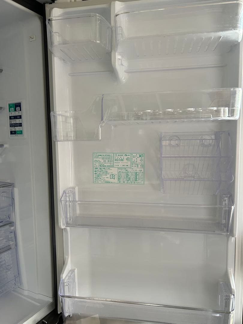 SHARP4ドア SJ-GT41B-T410Lどっちもドア サテンブラウン