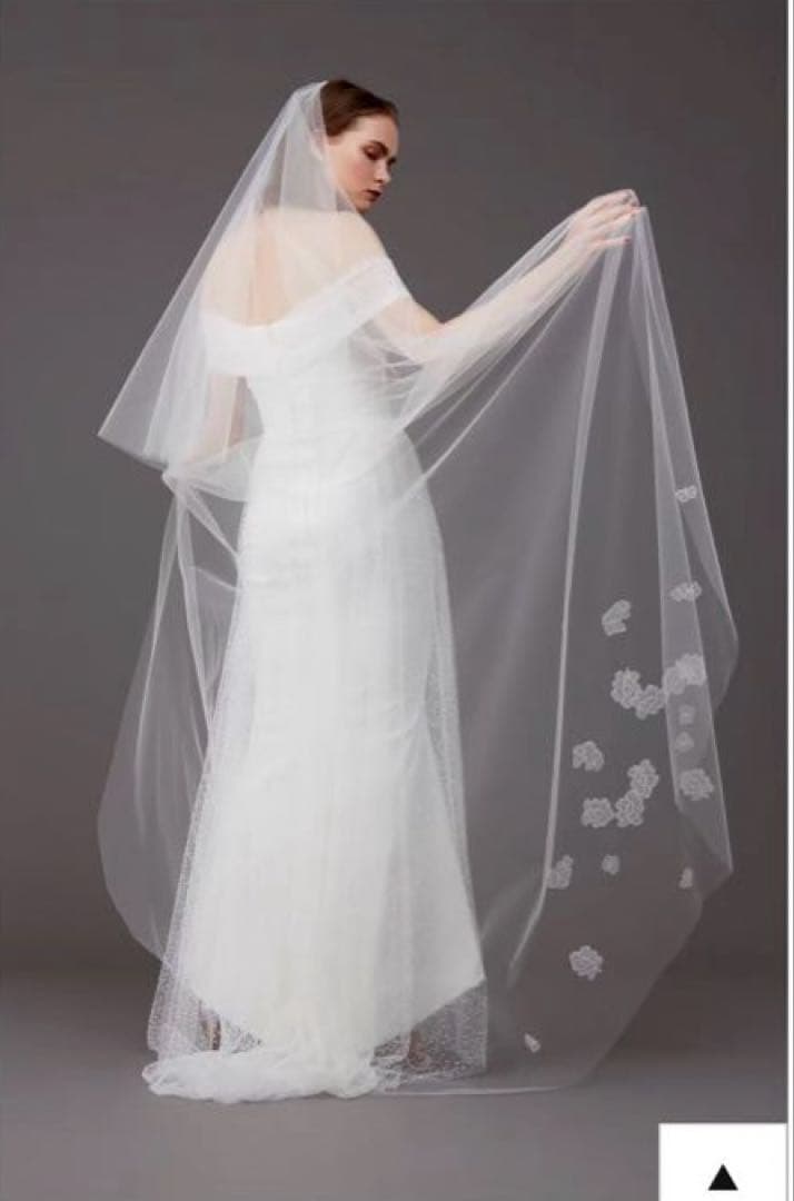 【トリートドレッシング 】ロングベール 80×250 蝶/バタフライ