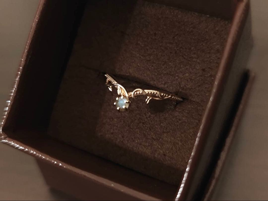 完売品Limited Edition K10ラブラドライトリング 11号