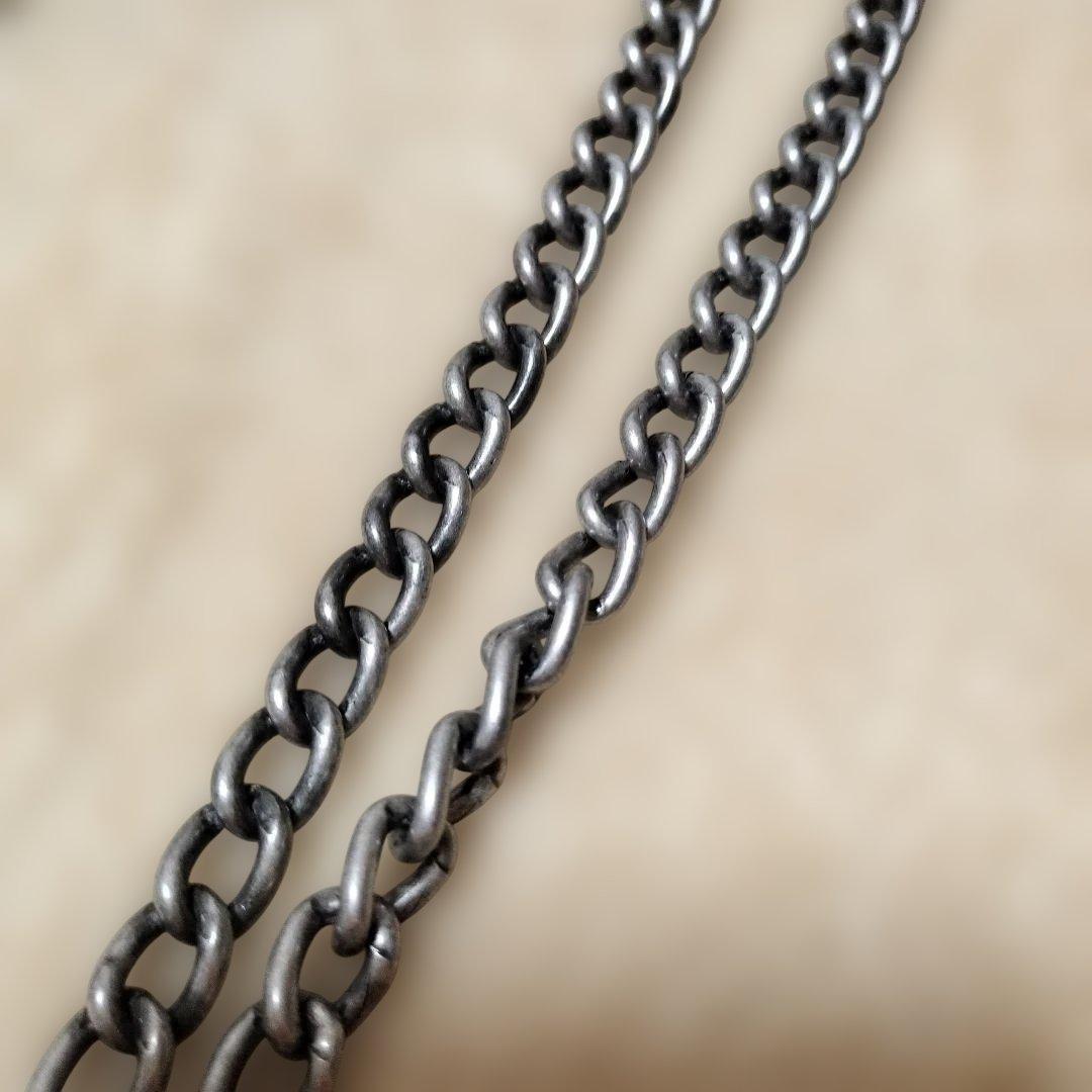 花柄スマホショルダーバッグ 青色デニム　フリンジ　ヴィヴィアンウエストウッド