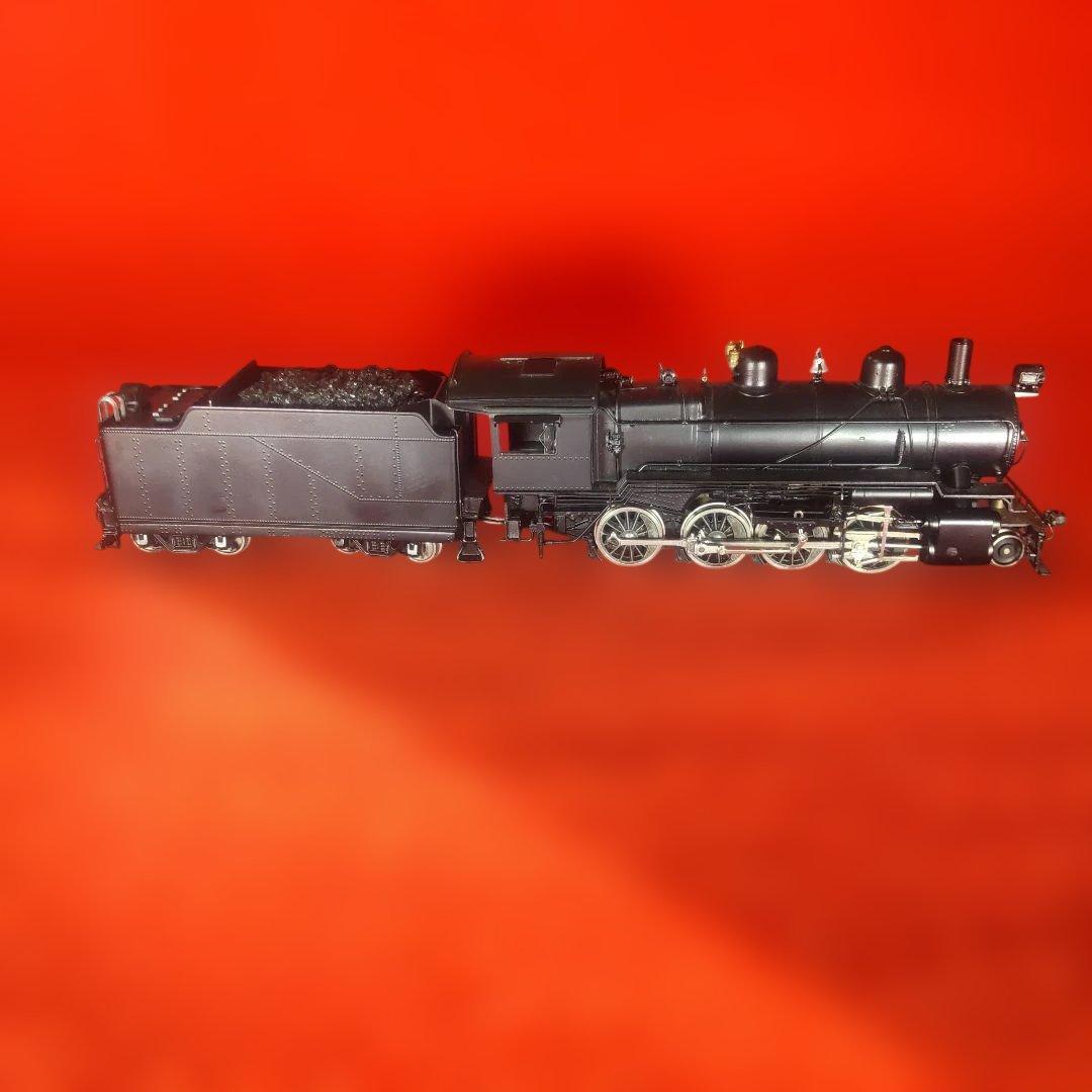 Ｄ型外国蒸気機関車、動作確認済み、HOゲージ