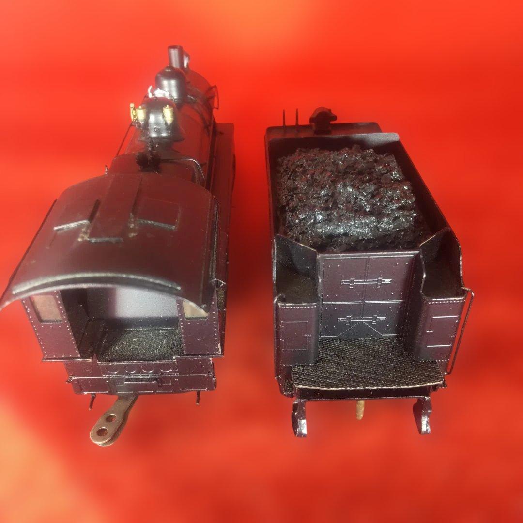 Ｄ型外国蒸気機関車、動作確認済み、HOゲージ