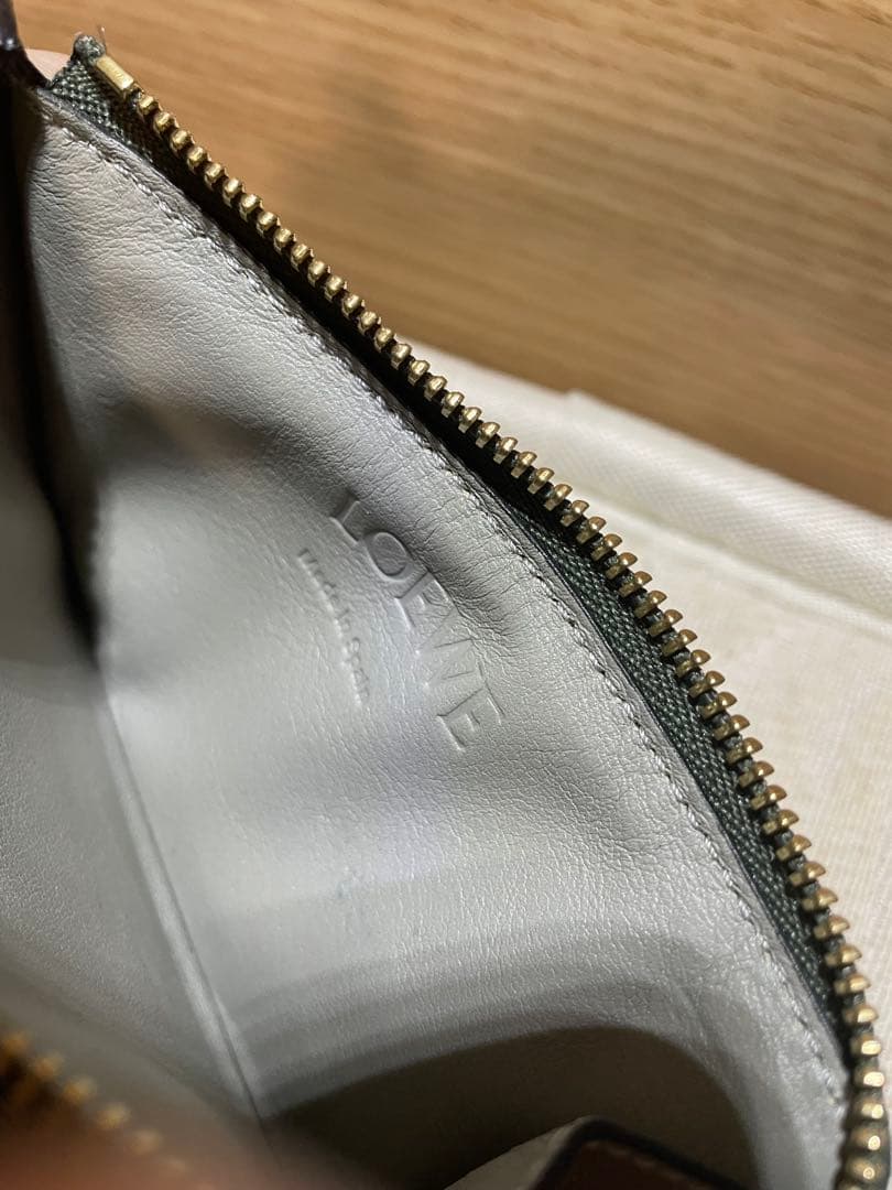 ロエベ LOEWE ケース　グリーン×イエロー