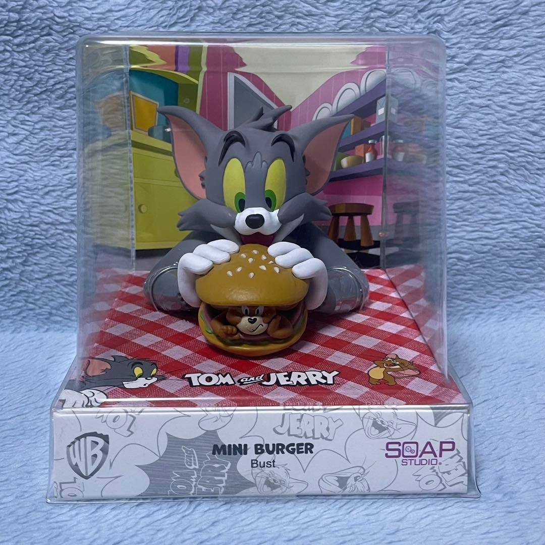 新品未開封｠トムとジェリー ソープスタジオフィギュア ミニ・バーガー