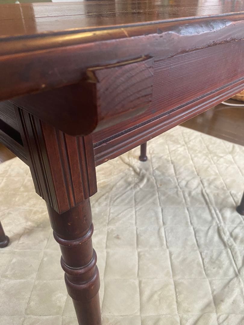 レトロ＊アンティーク＊ダイニングテーブル＊引き出し