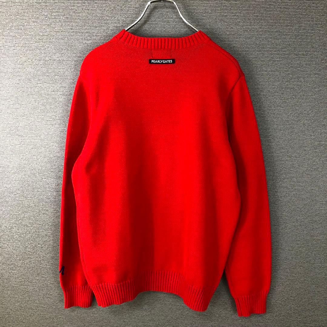 パーリーゲイツ 上田桃子さんコラボ トラッドラビット ニット 4 レッド