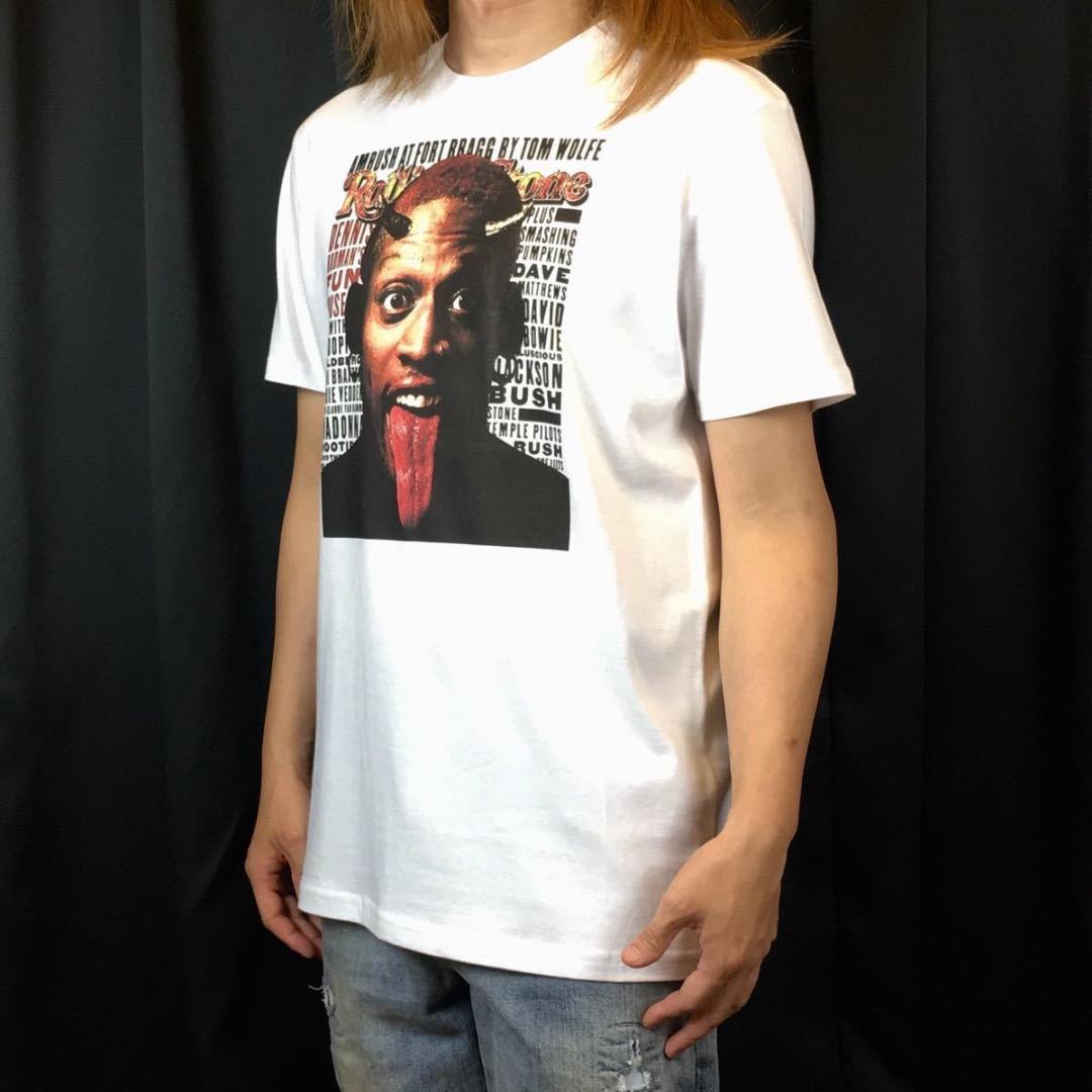 送料無料】新品 デニスロッドマン 桜木 花道 エモい ヤバい Tシャツ