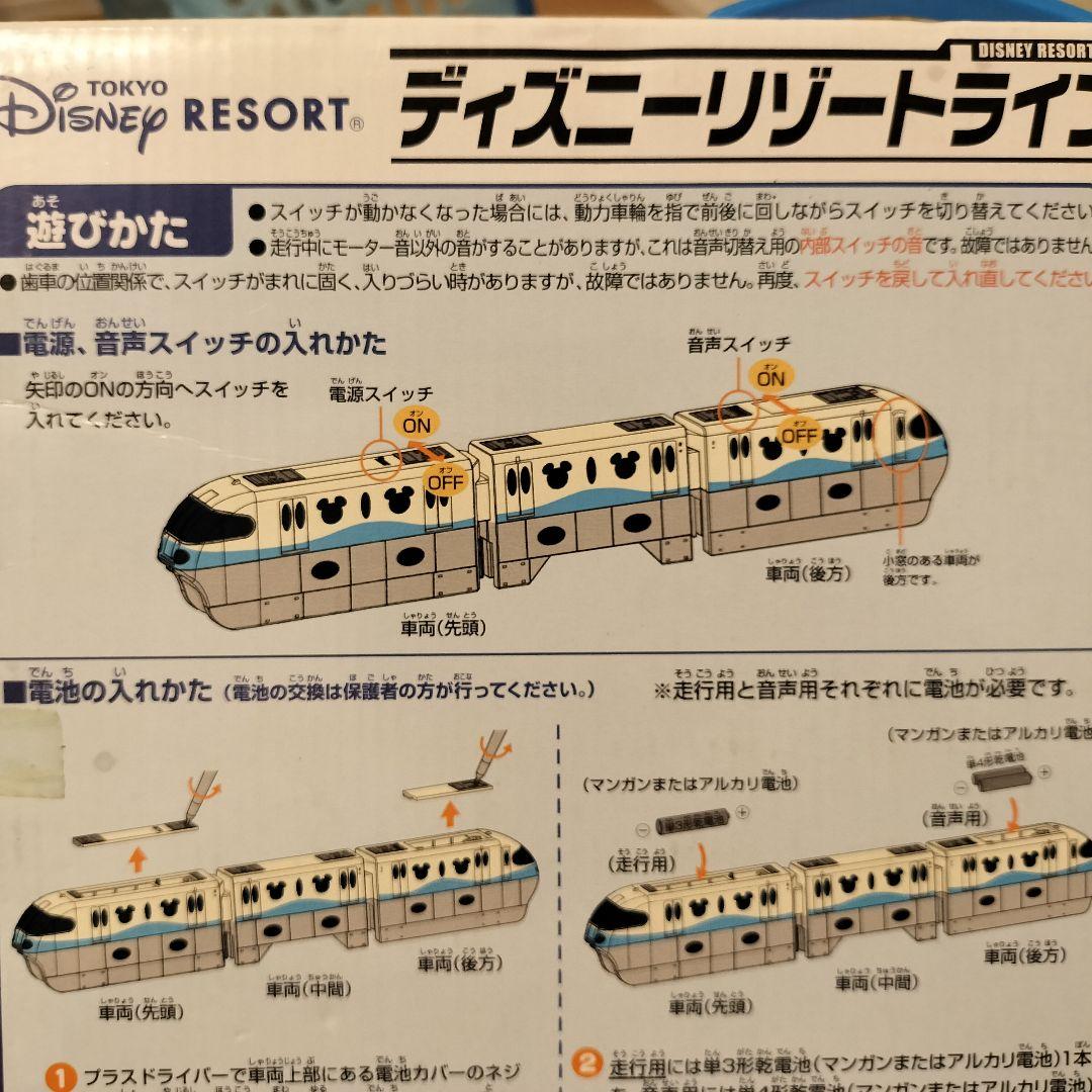 東京ディズニーリゾートライン プラレール モノレール