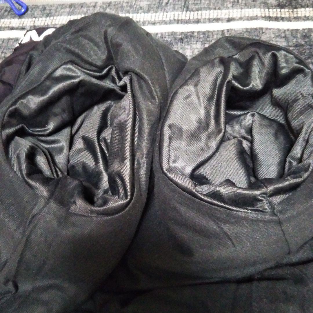 美品 アンダーアーマー ベンチコート ロングコート XLブラック 黒