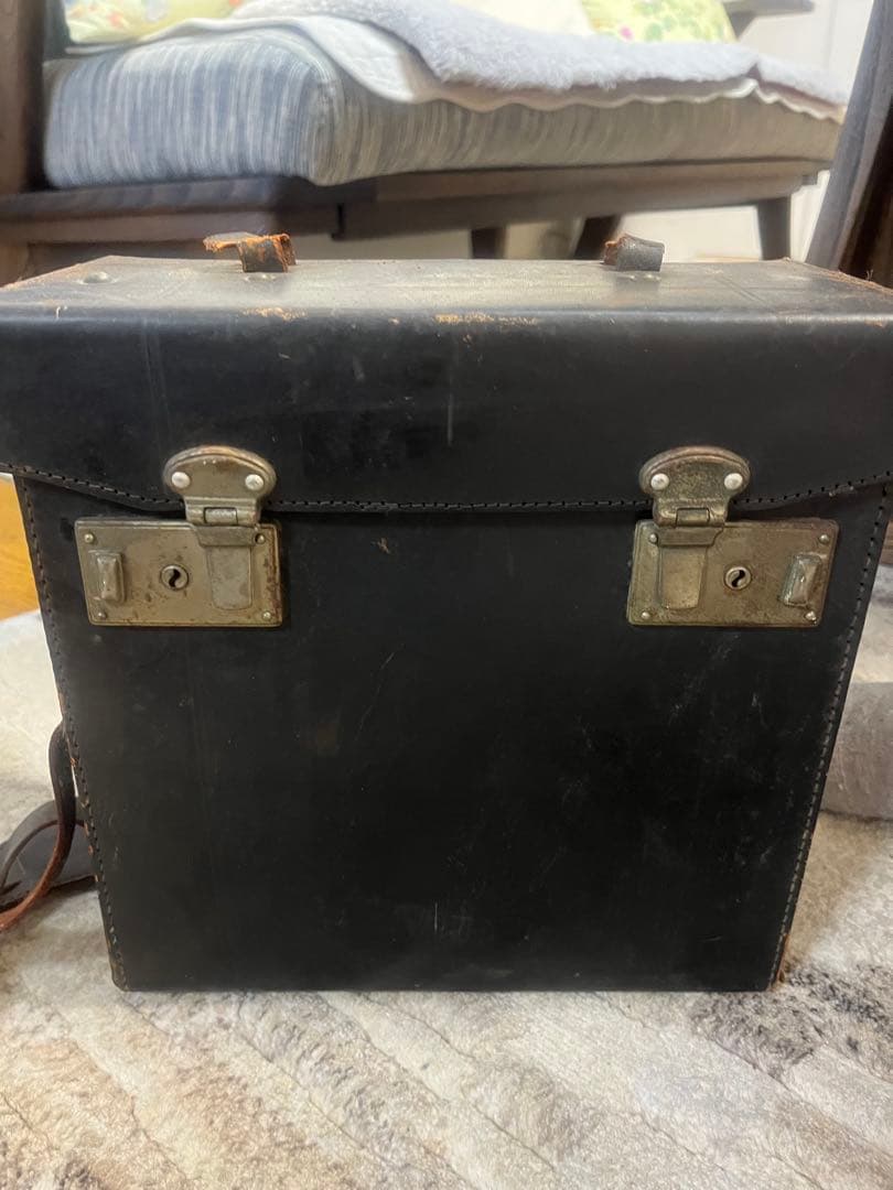 昭和レトロ 年代物大判カメラ オクハラカメラ 木製 折りたたみ式