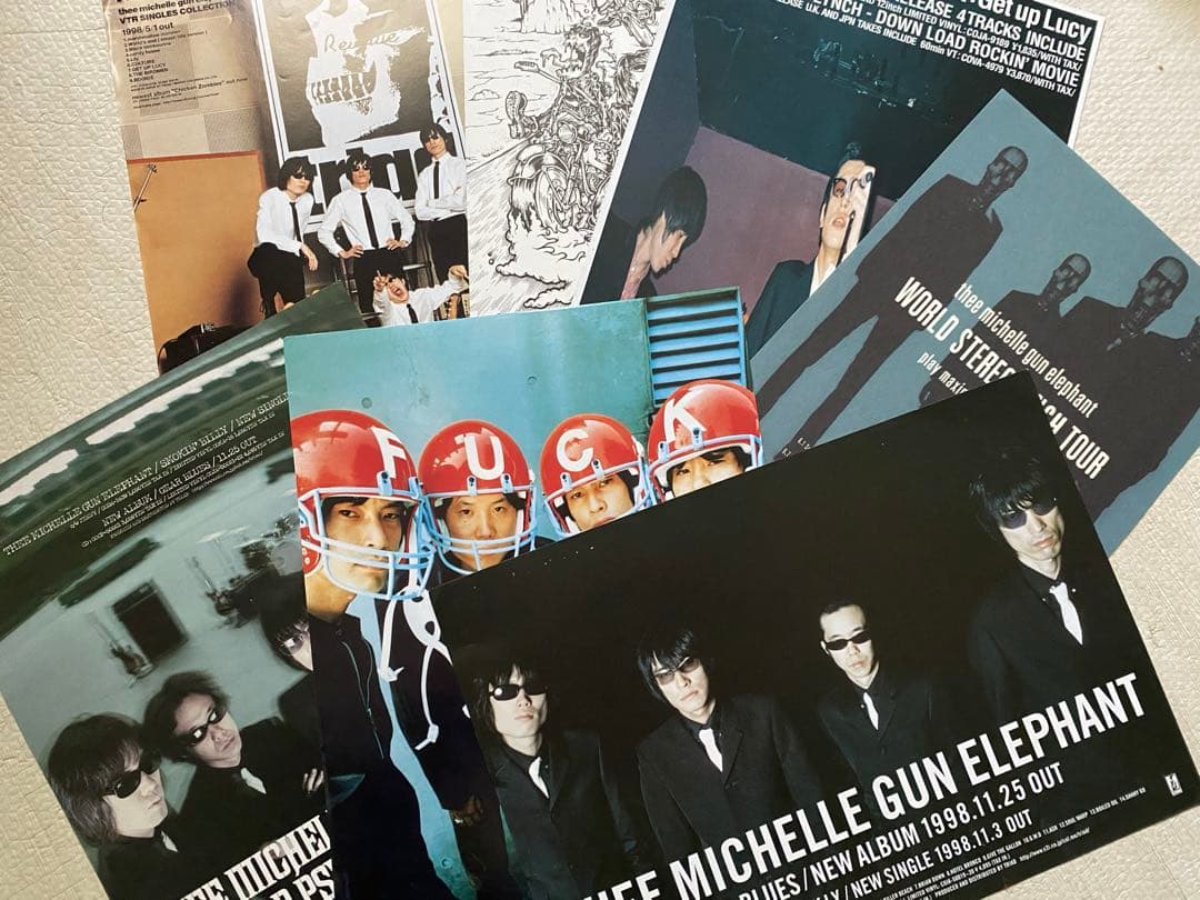 ミッシェルガンエレファント 写真 サイン ポストカード ステッカー